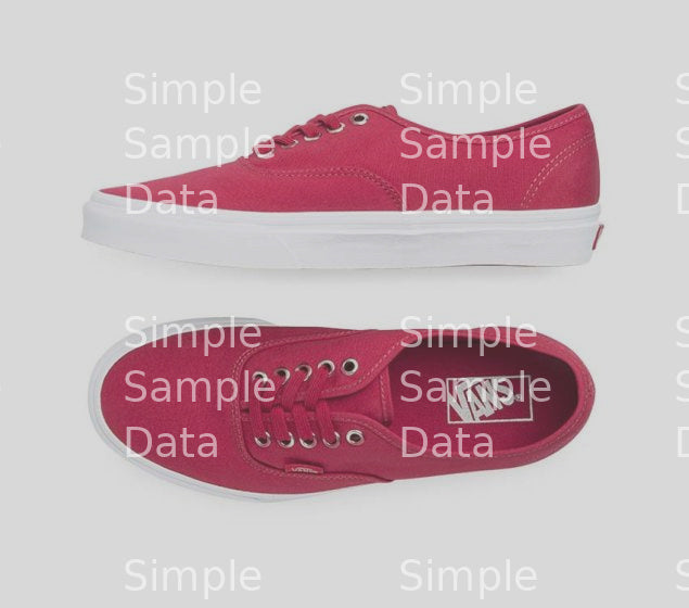 VANS | AUTHENTIC | (MULTI EYELETS) | GRADIENT/CRIMSON